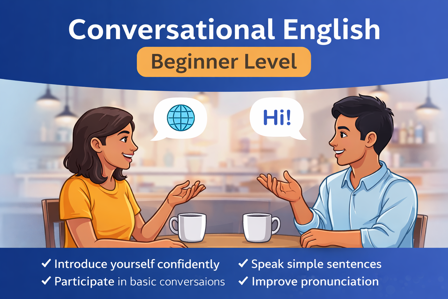 Conversational English – Beginner Level