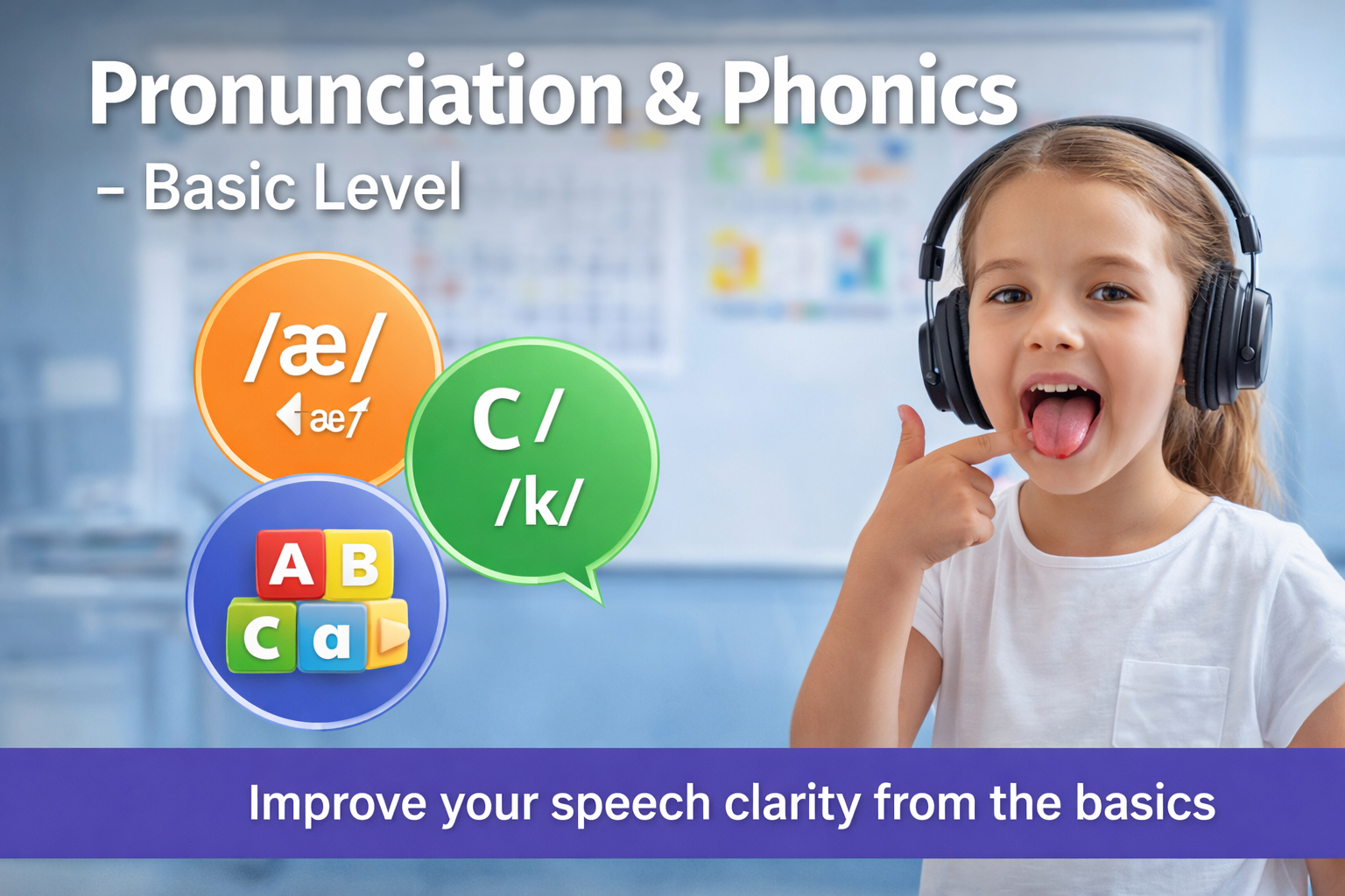 Pronunciation & Phonics – Basic Level